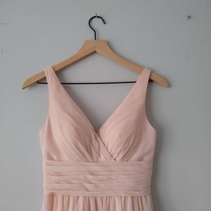 BILL Levkoff style 498 Pale Blush Dress